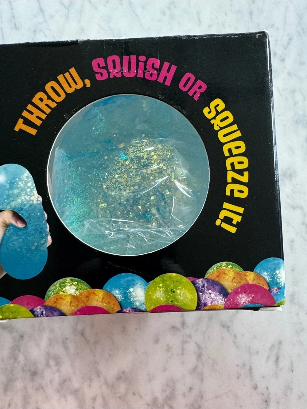 Jumbo Sugar Glitter Ball - Multi Color - Picture 3 of 6